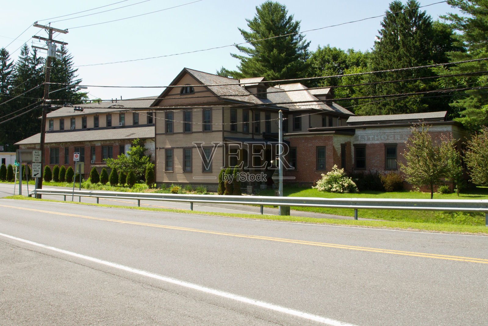 早期工业建筑改建为办公室照片摄影图片