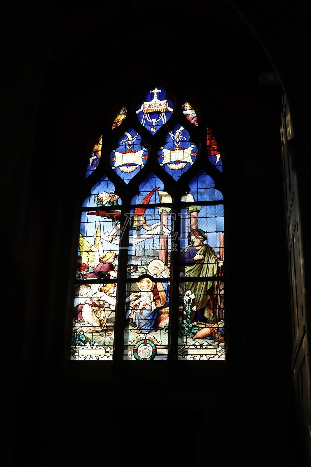 布卢瓦的圣路易大教堂照片摄影图片