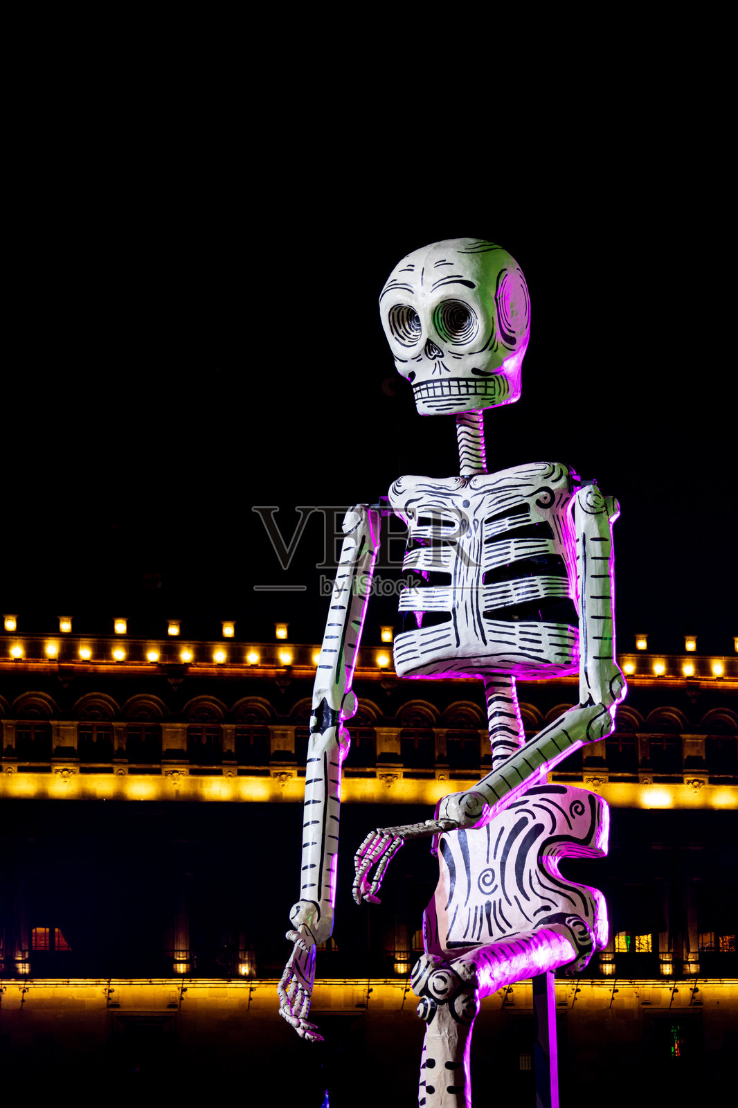 亡灵节装饰照片摄影图片