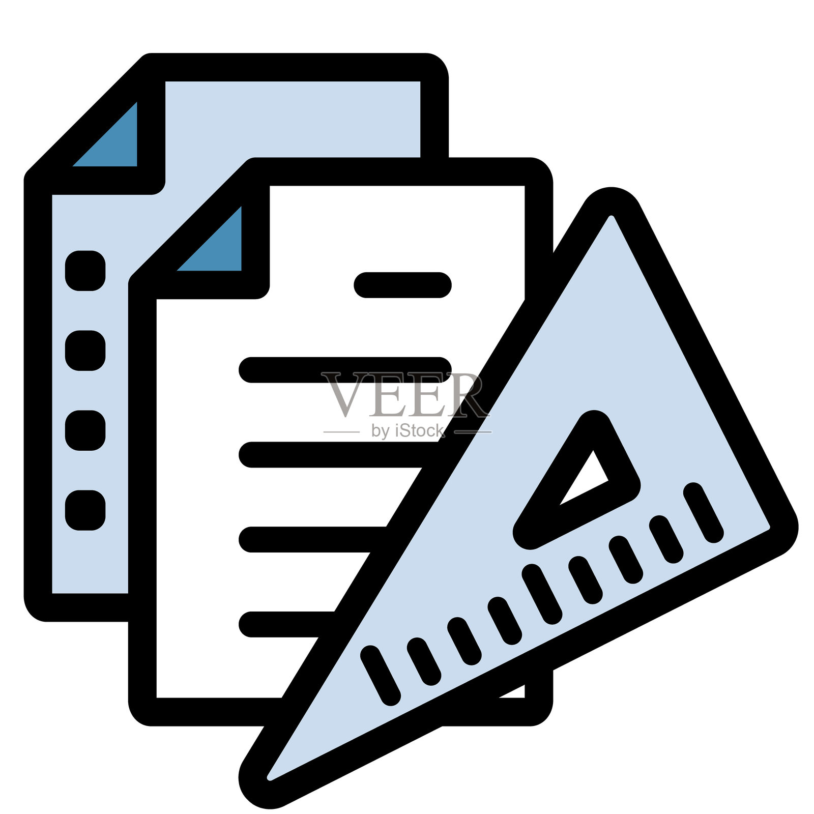 插图图标素材集：文档文件插画图片素材