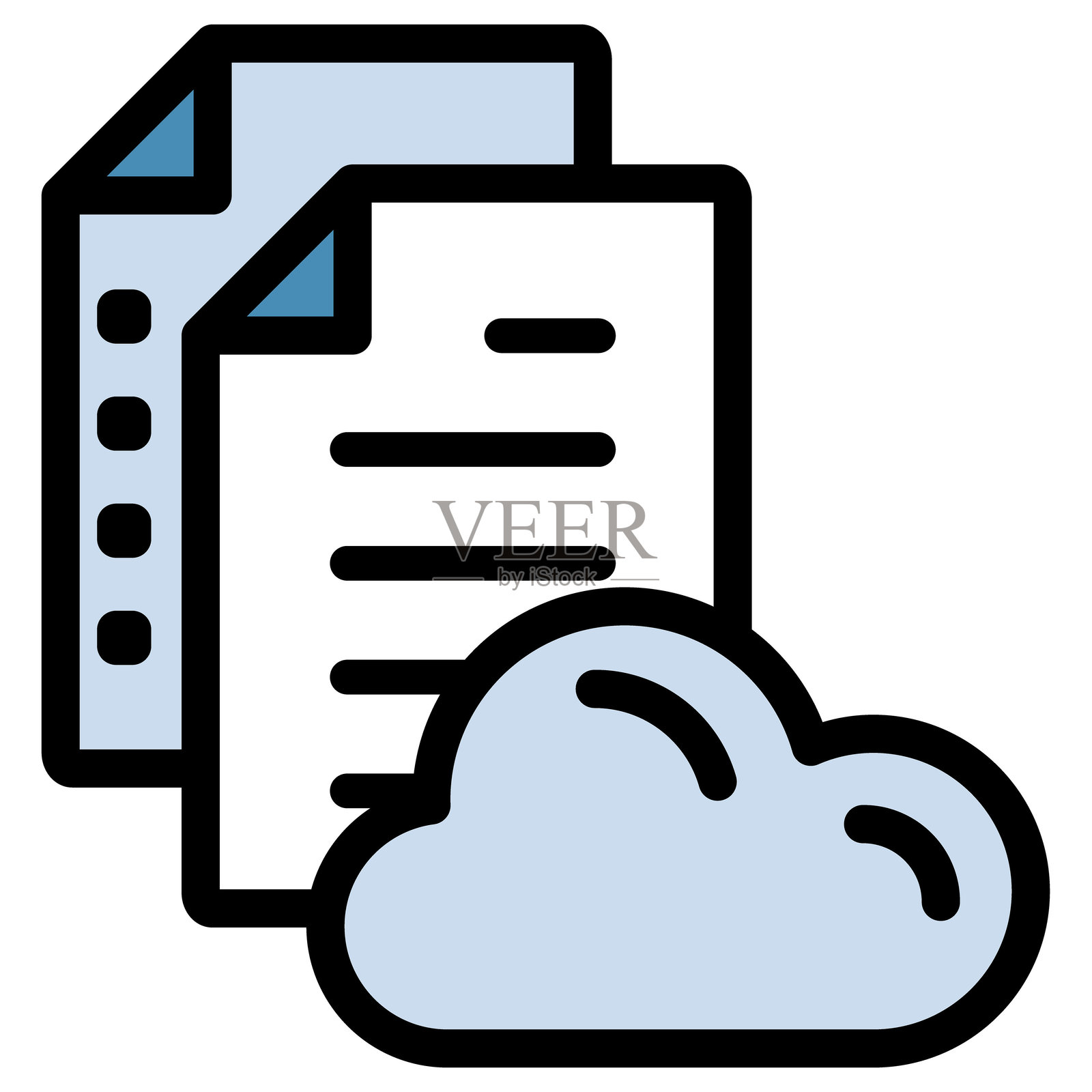 插图图标素材集：文档文件插画图片素材