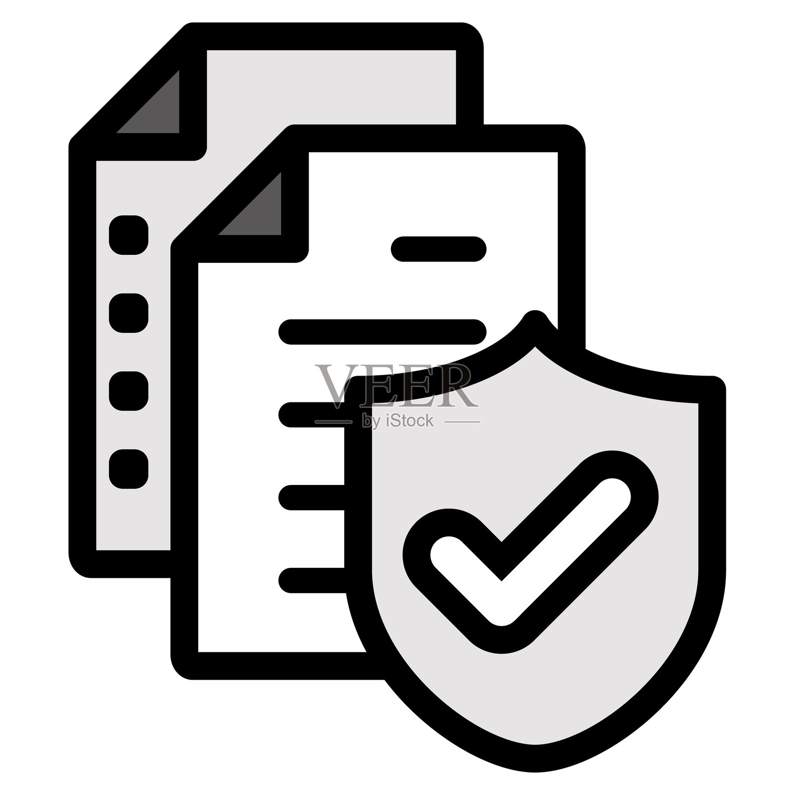 插图图标素材集：文档文件插画图片素材