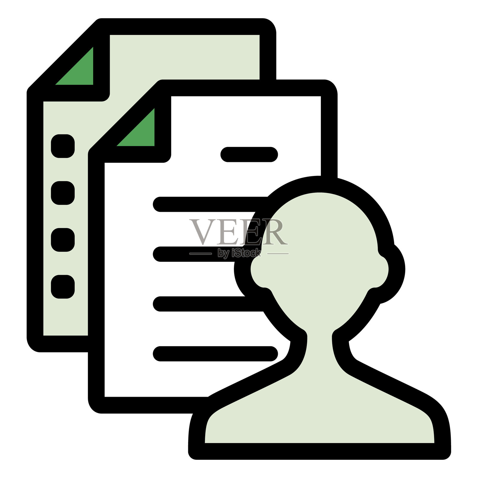 插图图标素材集：文档文件插画图片素材