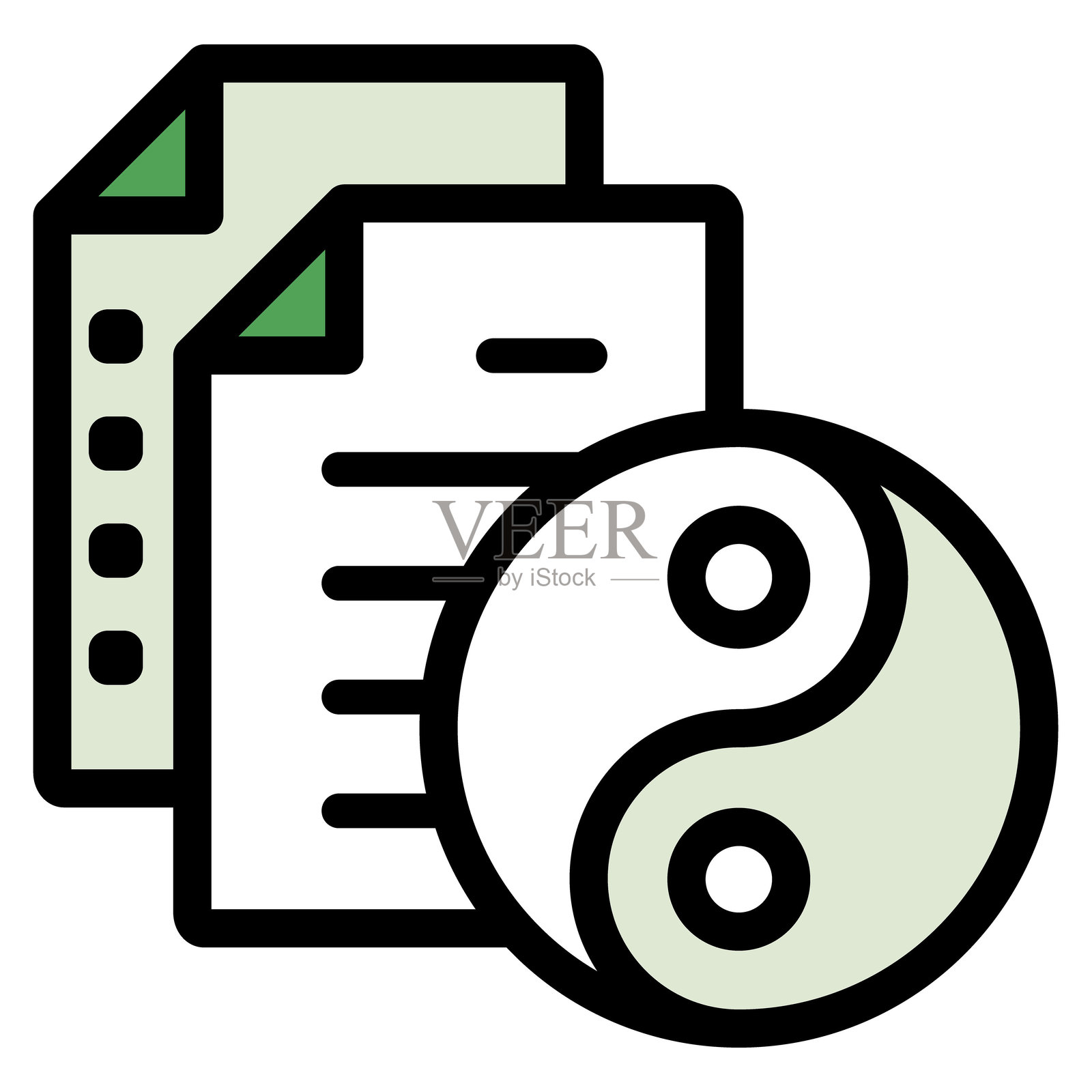 插图图标素材集：文档文件插画图片素材