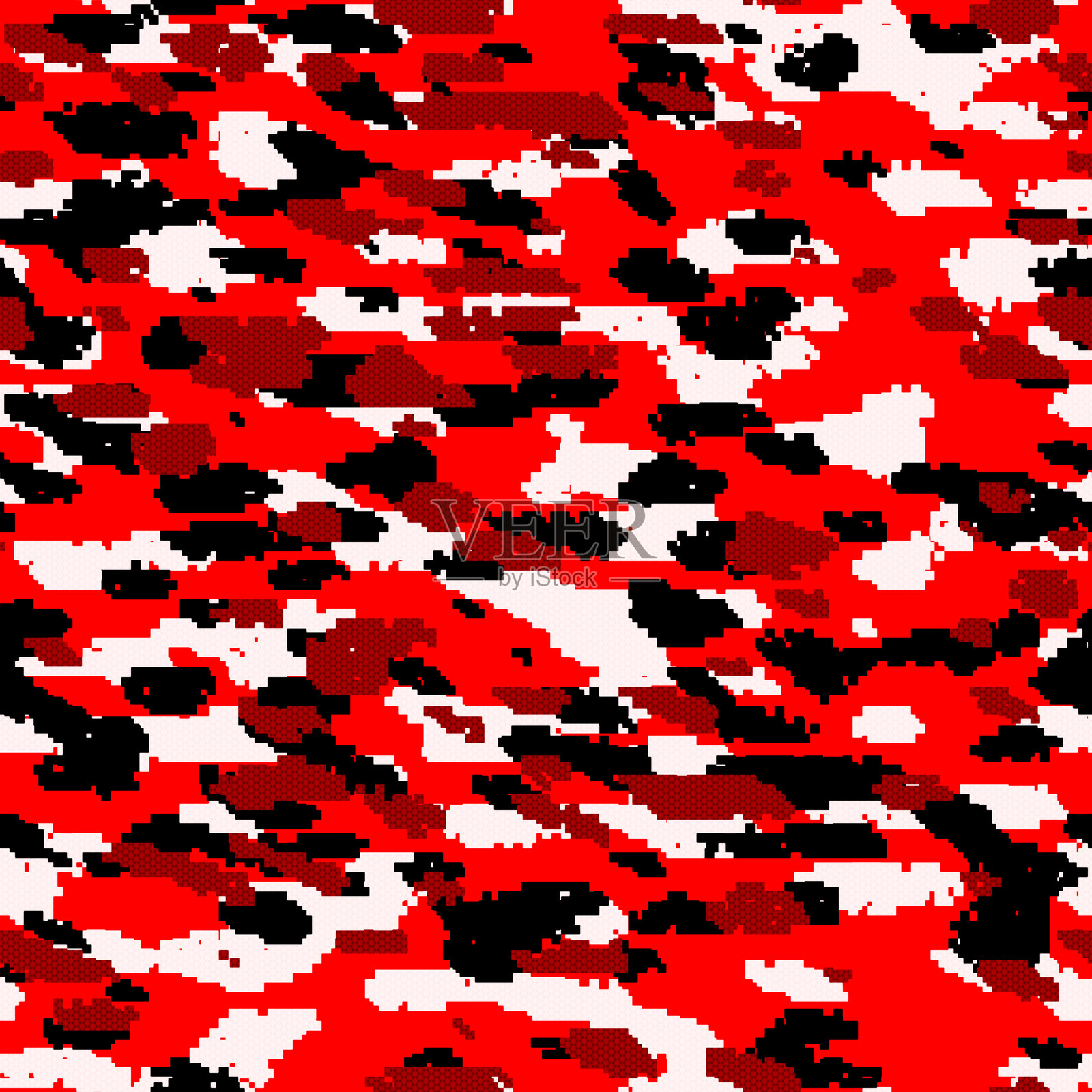 无缝迷彩布料纹理插画图片素材