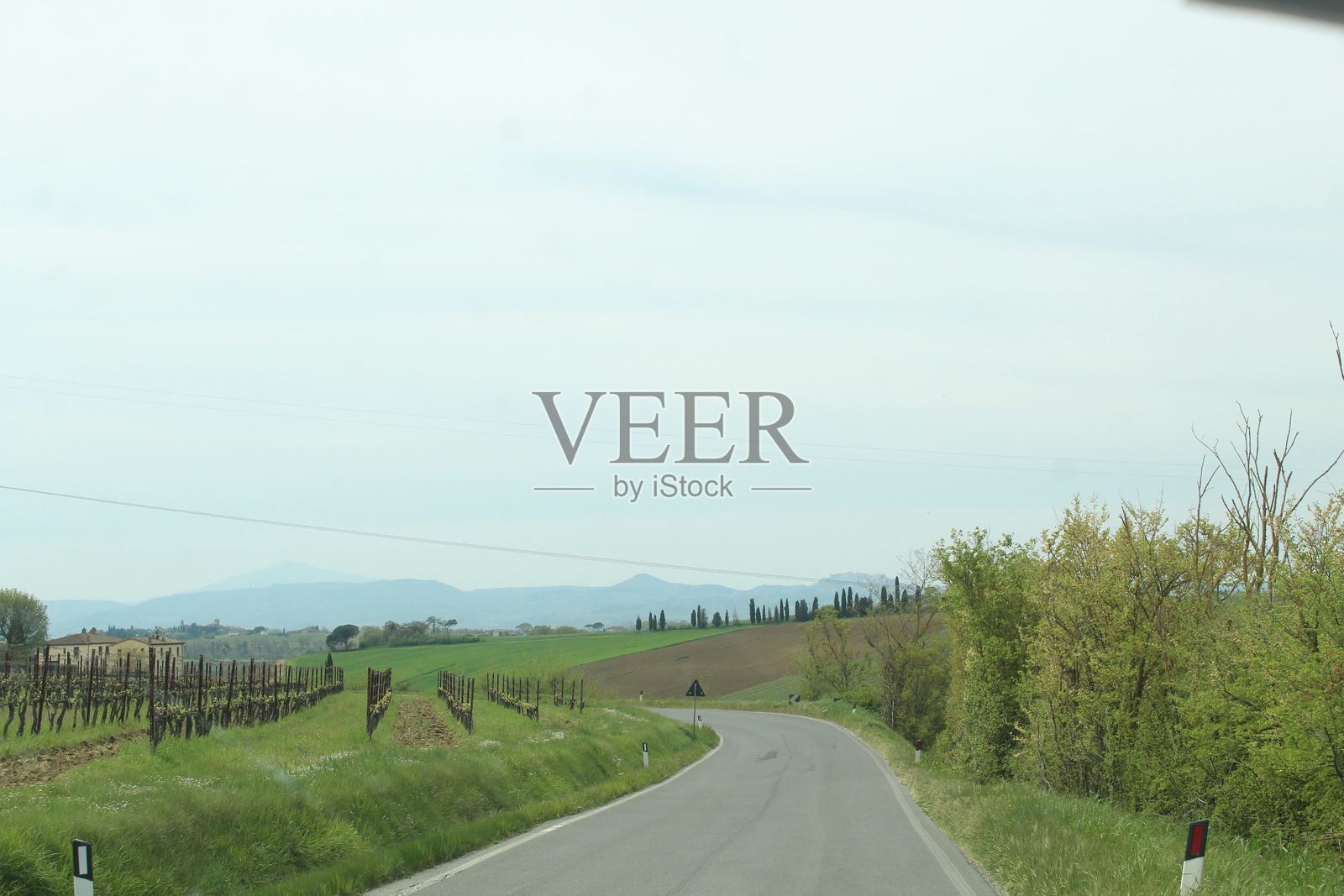 托斯卡纳公路旅行照片摄影图片