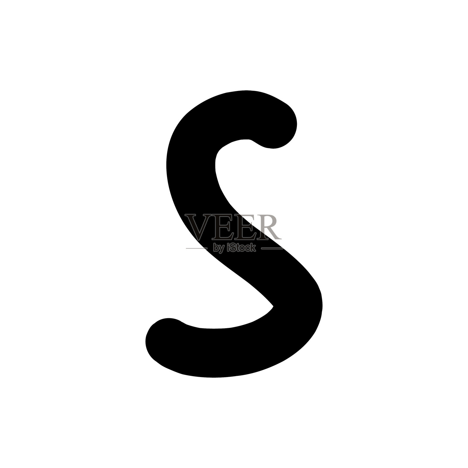字母S图标插画图片素材