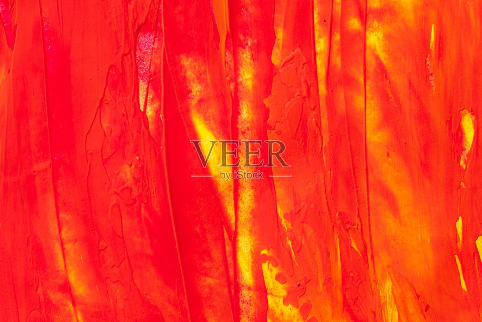 用红色和黄色油漆绘制的背景照片摄影图片