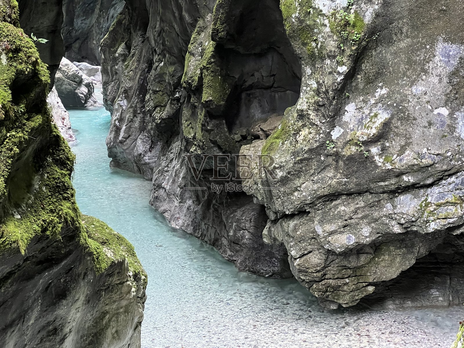 托尔敏峡谷（特里格拉夫国家公园，斯洛文尼亚）照片摄影图片