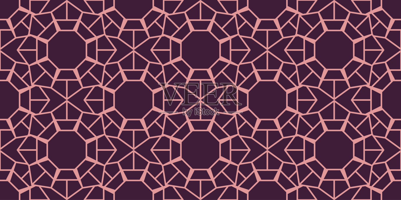 几何无缝图案背景，用于设计海报、封面、横幅和模板插画图片素材