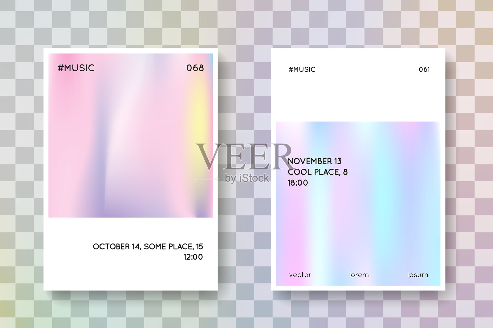 渐变形状。彩色背景。复古概念。孤立金属模板。抽象流体。紫色1980标签。时尚屏幕。粉色渐变形状。插画图片素材