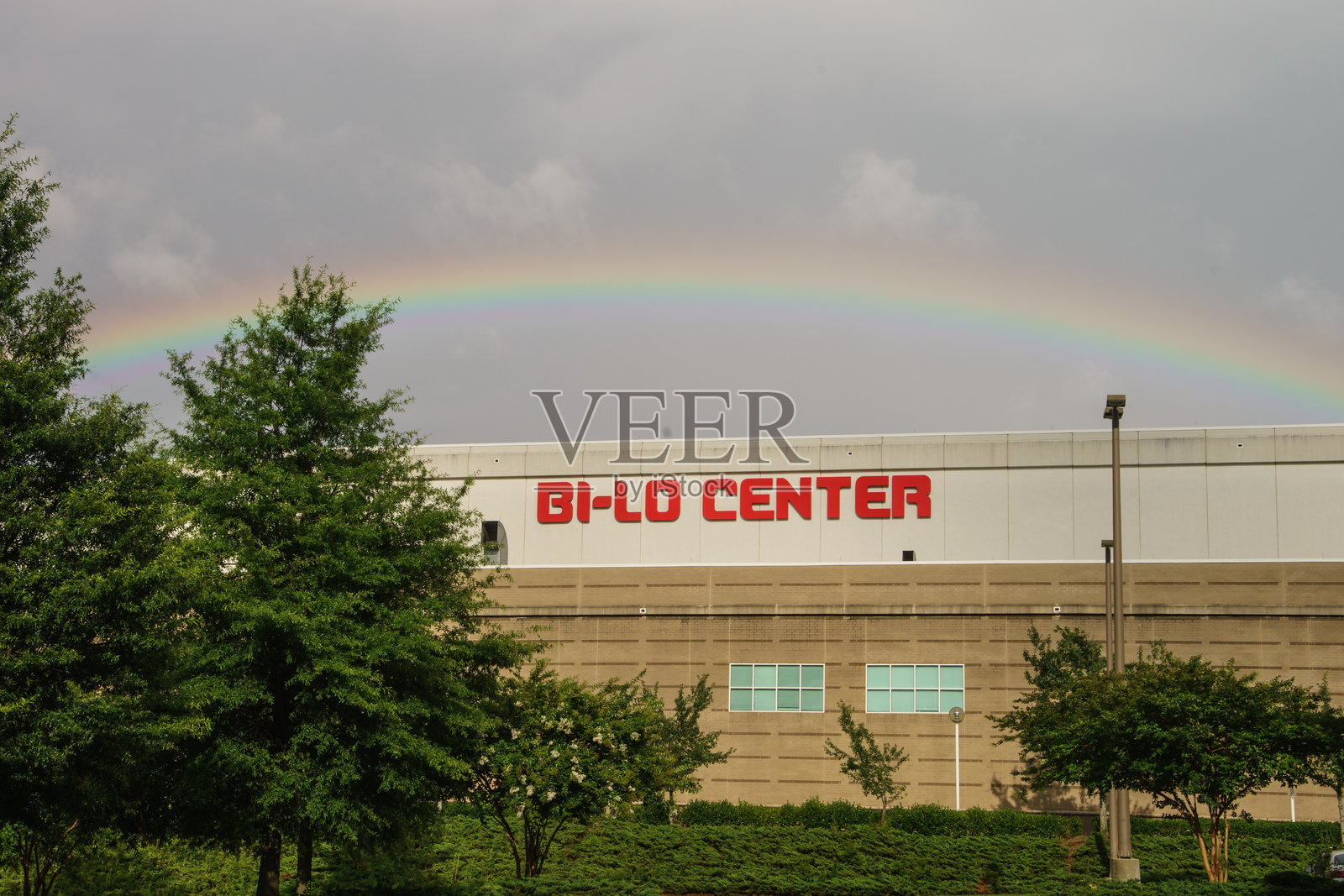 彩虹双层中心照片摄影图片