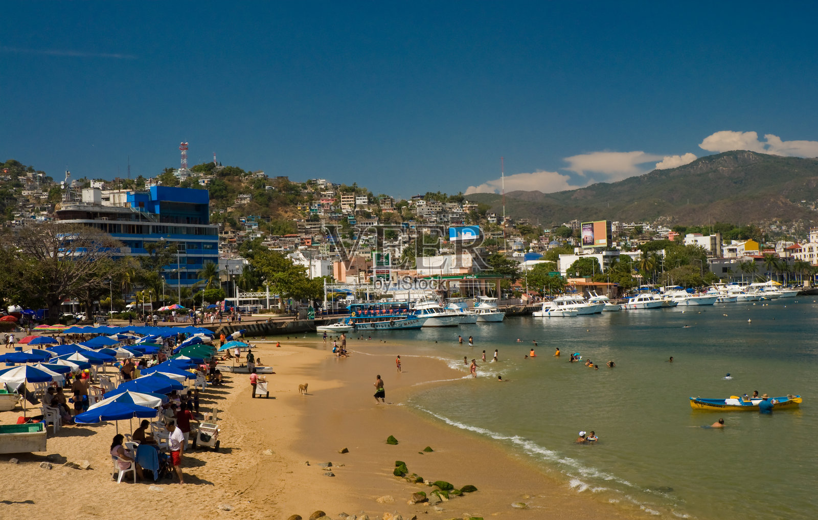 阿卡普尔科海滩照片摄影图片