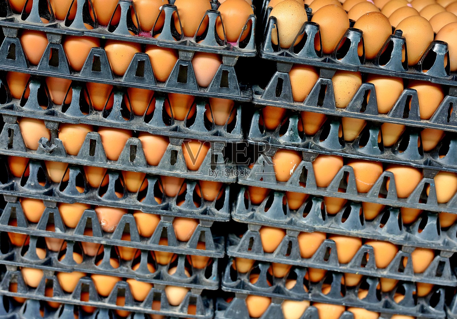 棕色鸡蛋。照片摄影图片