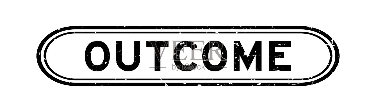 黑色磨砂效果的字母橡胶印章在白色背景上插画图片素材