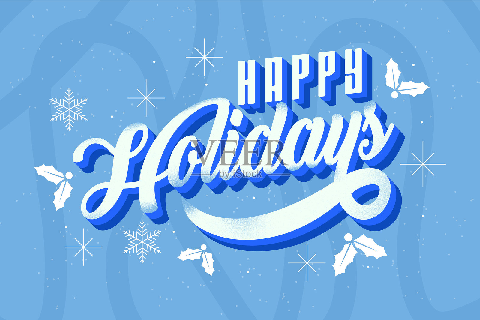 节日快乐贺卡、徽章、邀请函、圣诞祝贺卡、节日快乐、矢量插图、装饰元素、圣诞排版海报、圣诞字母横幅插画图片素材