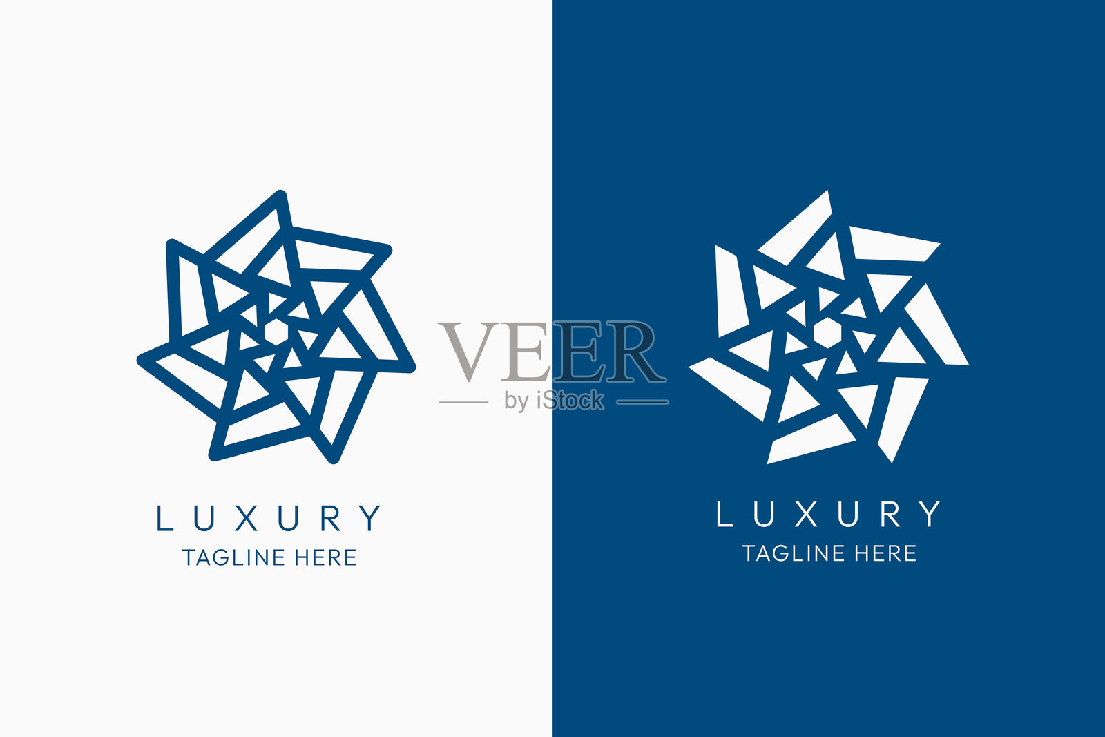 公司标志和符号设计插画图片素材