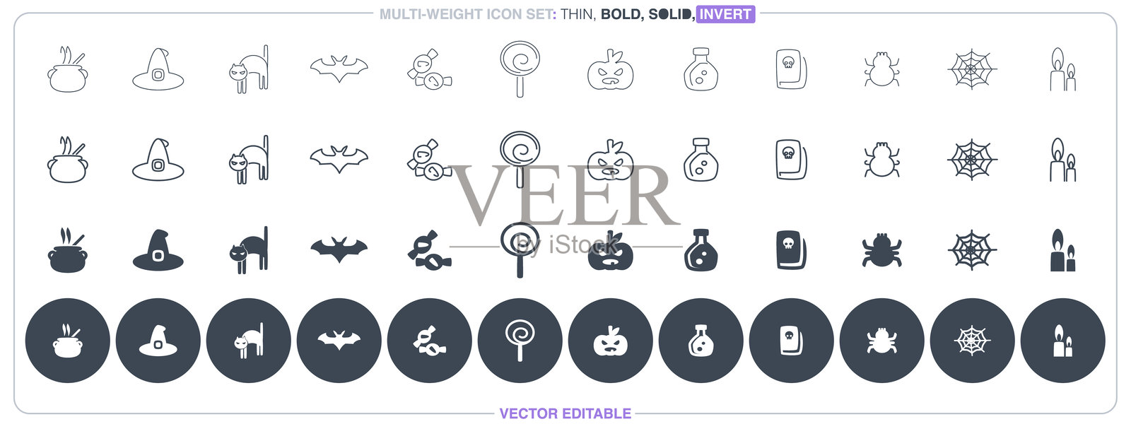 万圣节插画图片素材