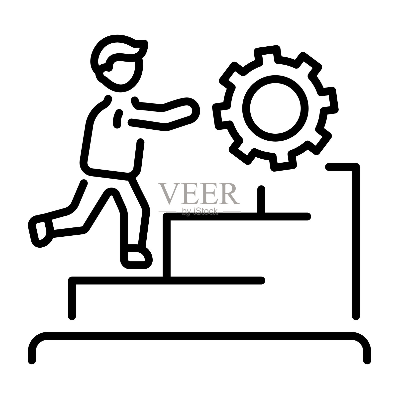 挑战插画图片素材