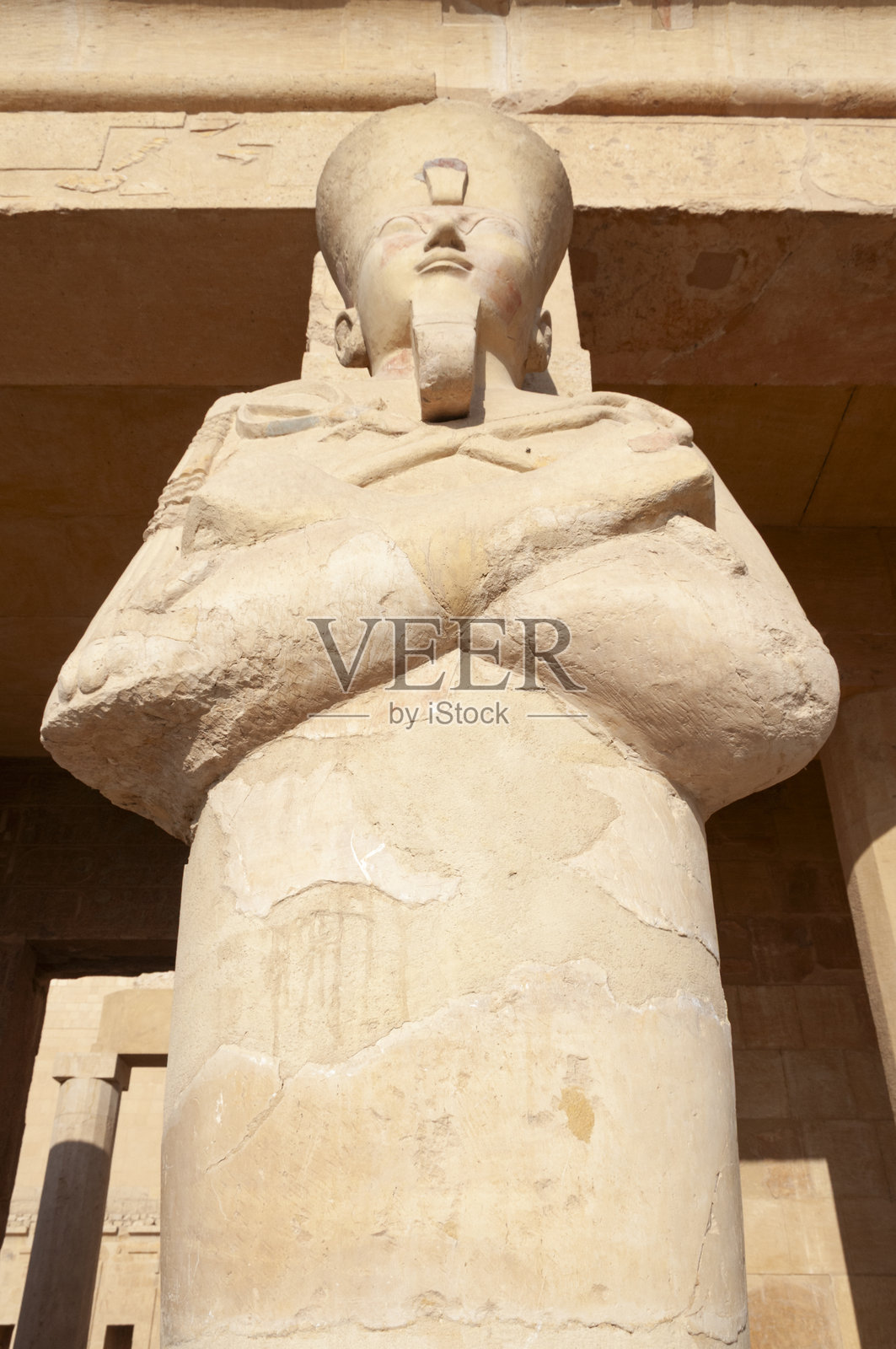 卢克索的哈特谢普苏特女王墓神庙照片摄影图片