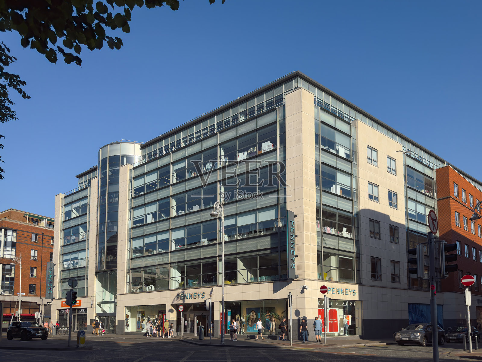 Primark - 在爱尔兰称为Penneys - 都柏林时尚购物目的地。照片摄影图片