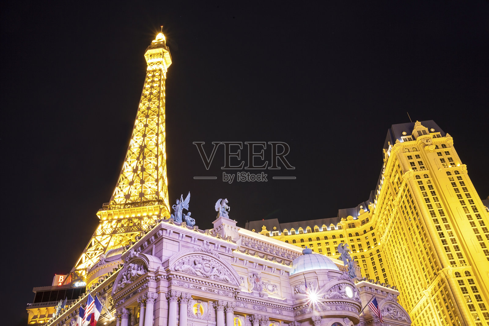 著名的拉斯维加斯，内华达州，美国照片摄影图片