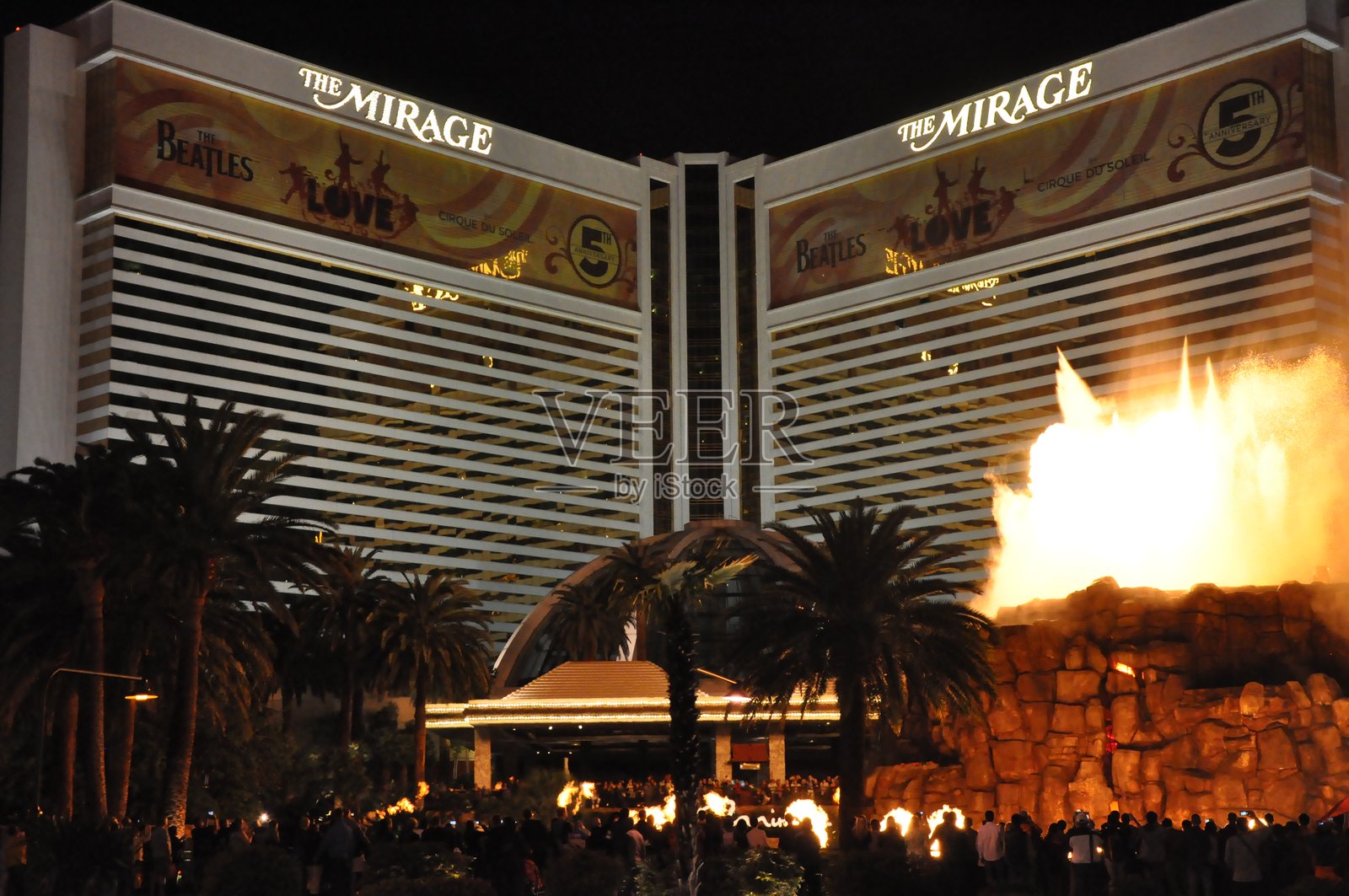 拉斯维加斯的幻影酒店照片摄影图片