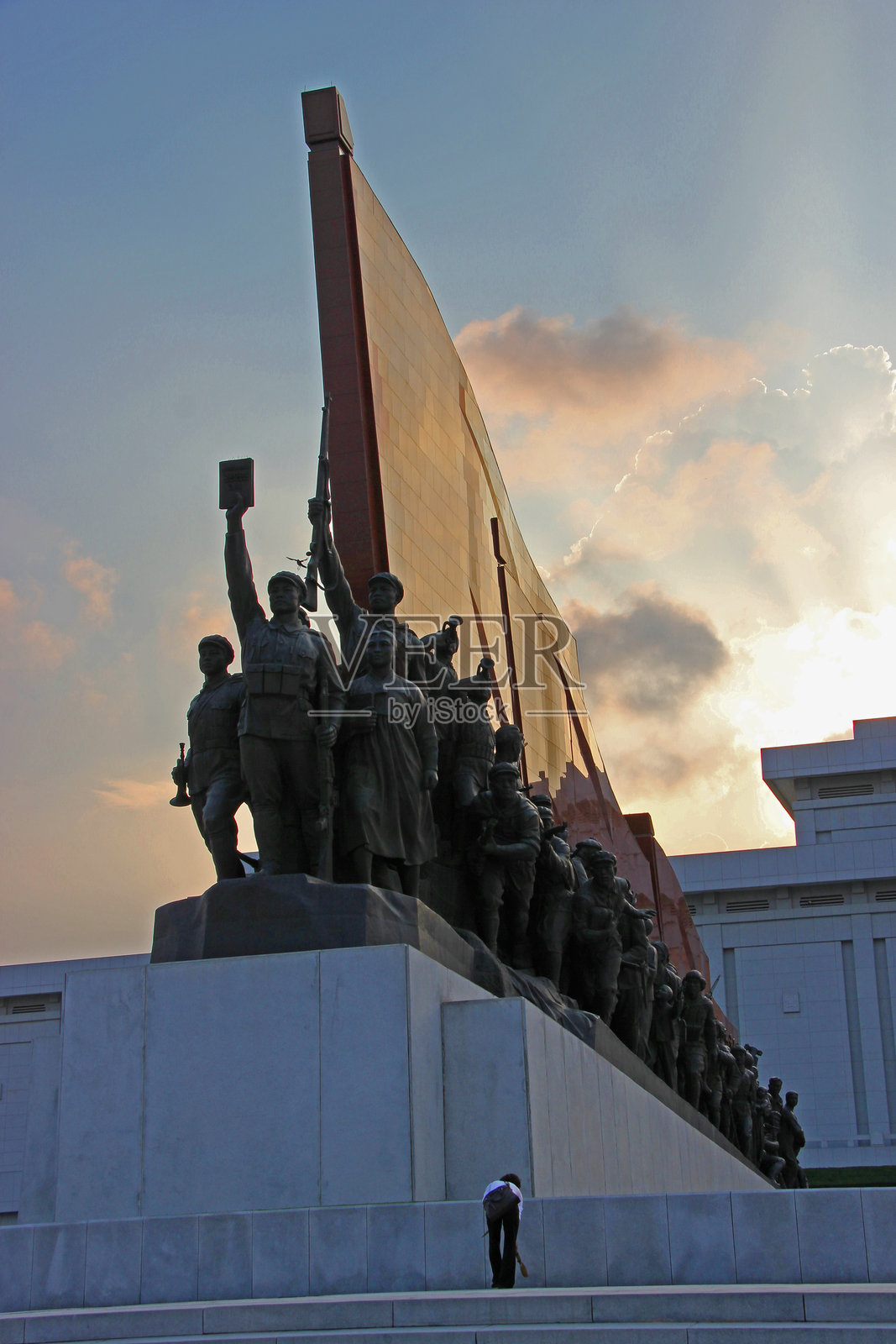 朝鲜民主主义人民共和国:万寿台大纪念碑照片摄影图片