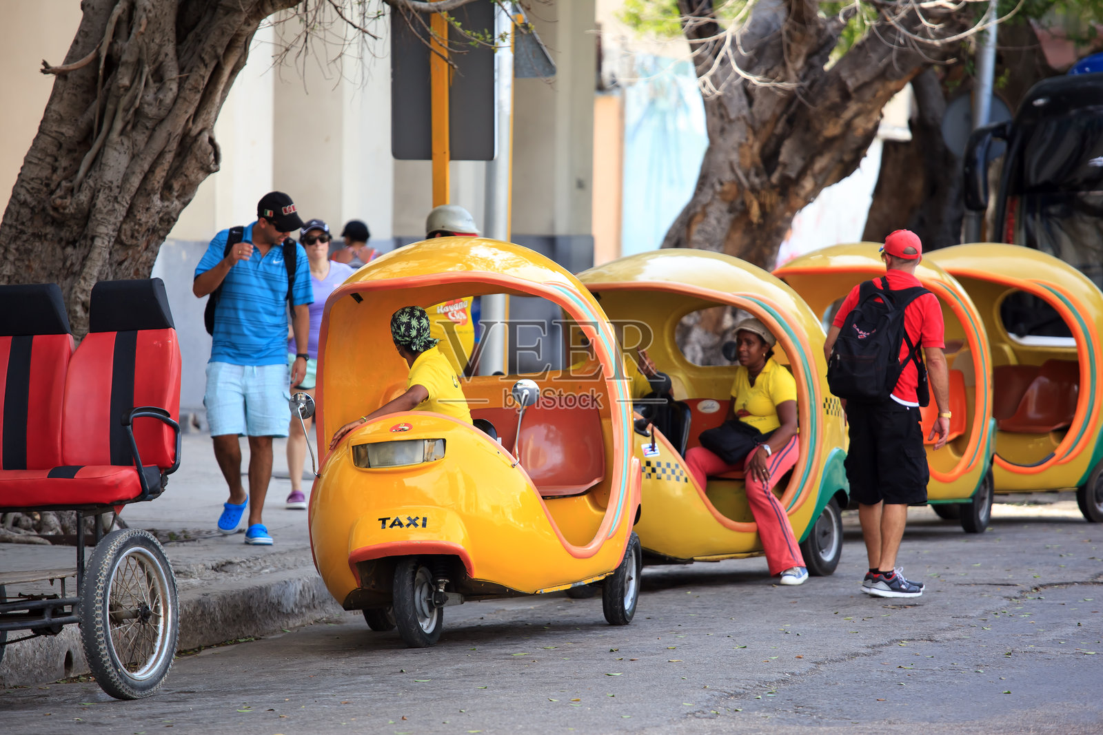可可出租车照片摄影图片