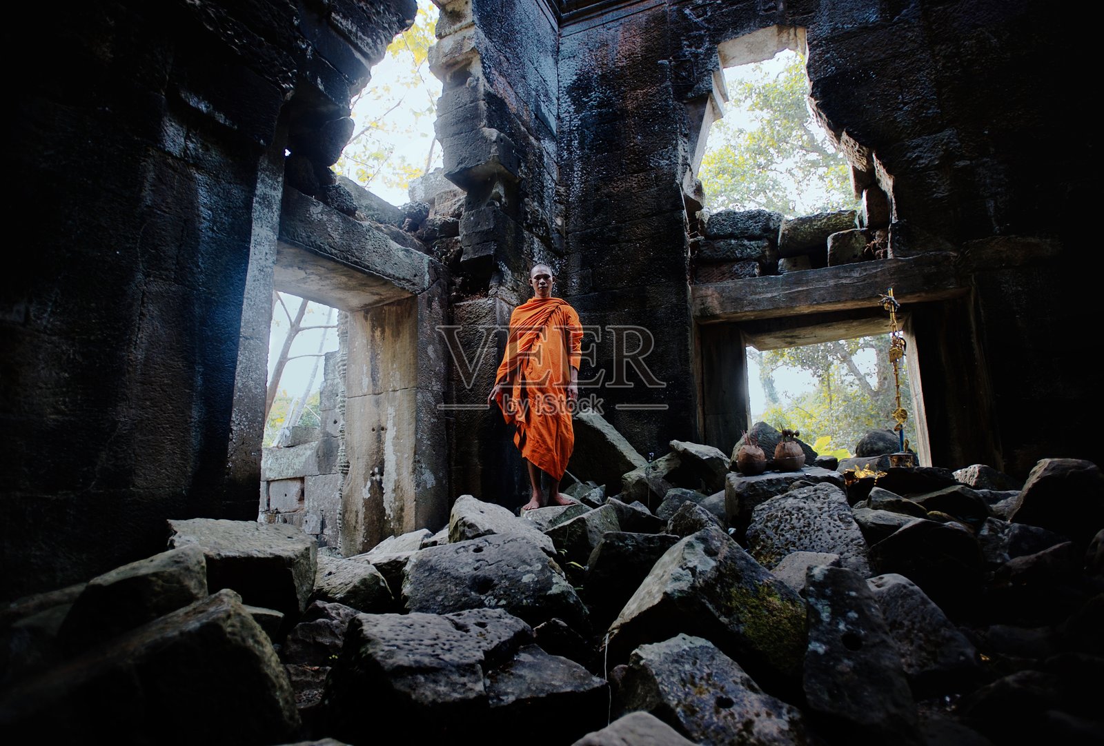 废墟照片摄影图片