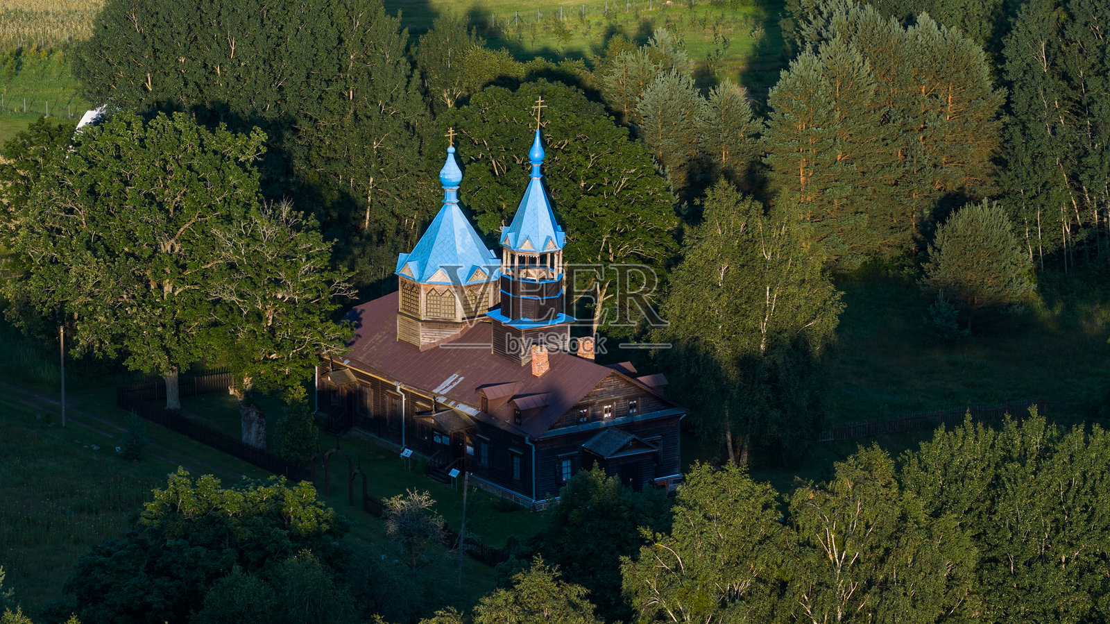 立陶宛的佩雷洛扎伊旧信徒教堂照片摄影图片