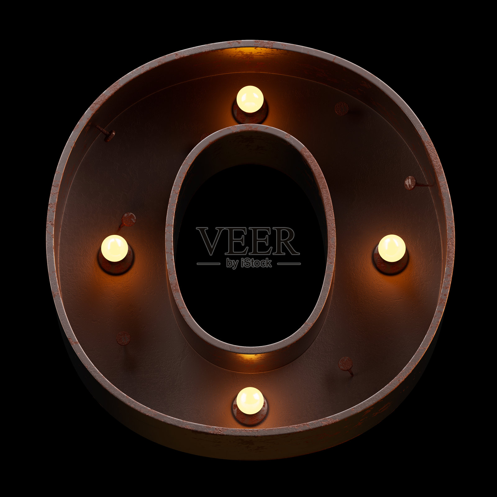 明亮的霓虹字体。金属未来主义赛博朋克概念。照片摄影图片