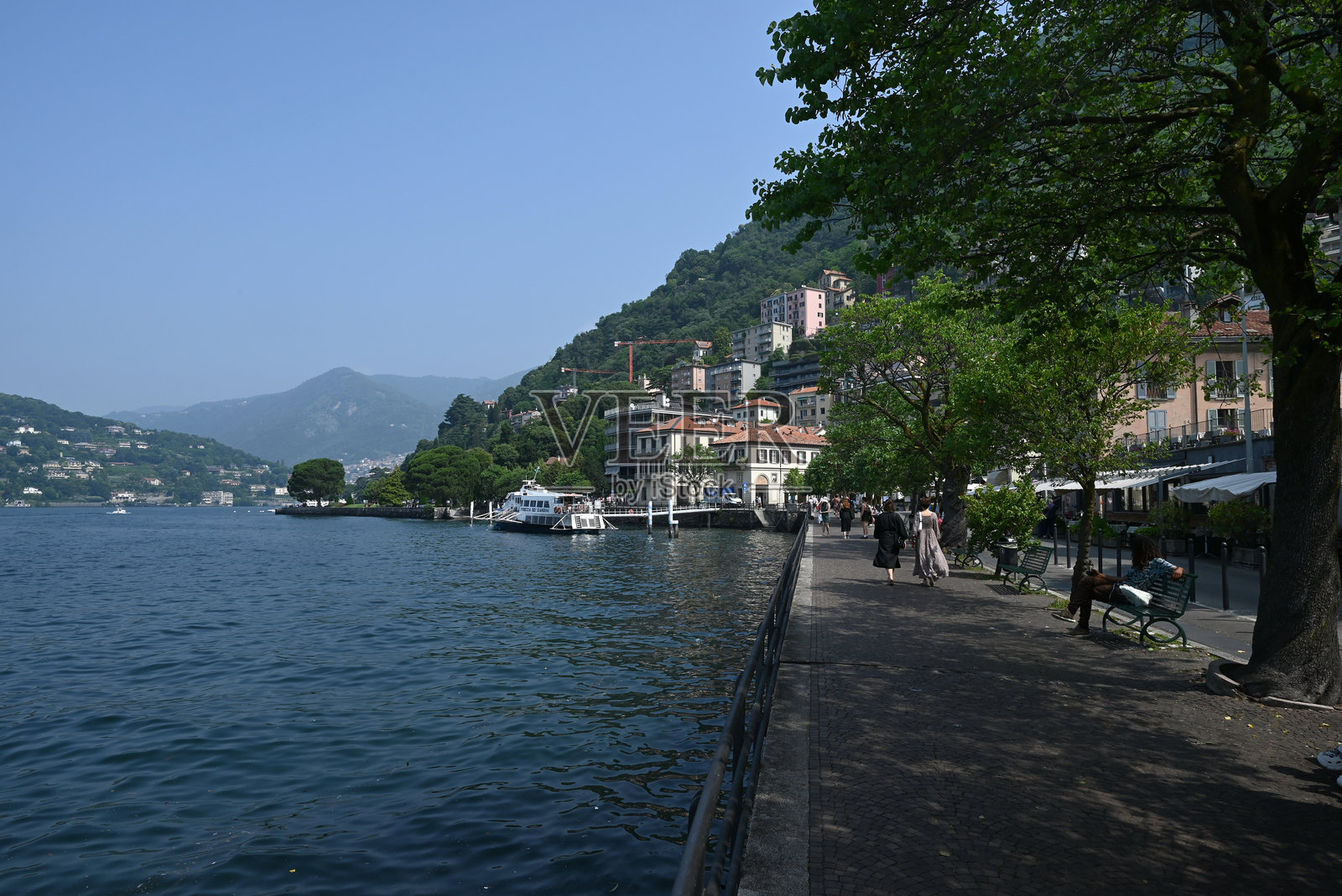 科莫湖照片摄影图片