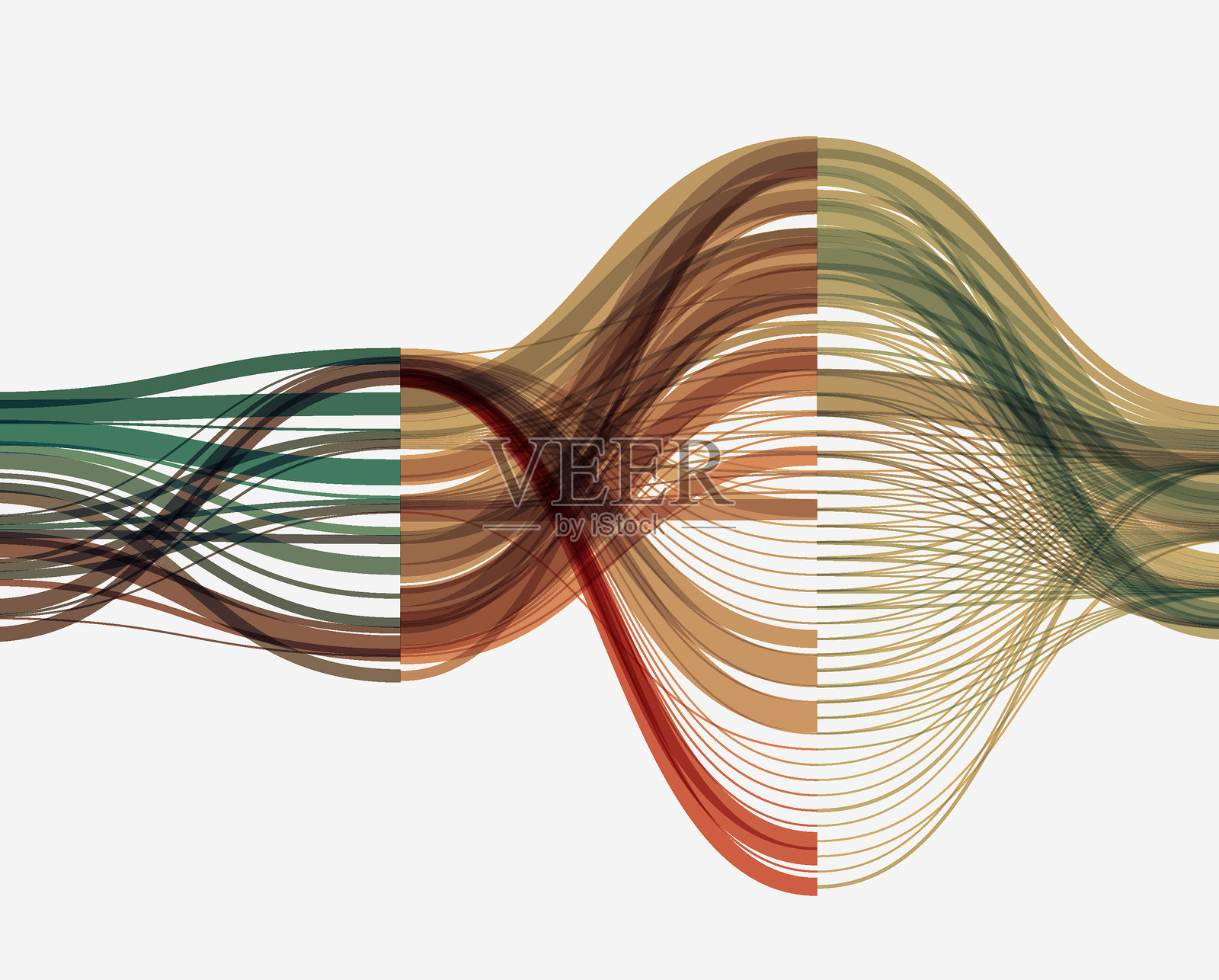 美丽的数据模式插画图片素材