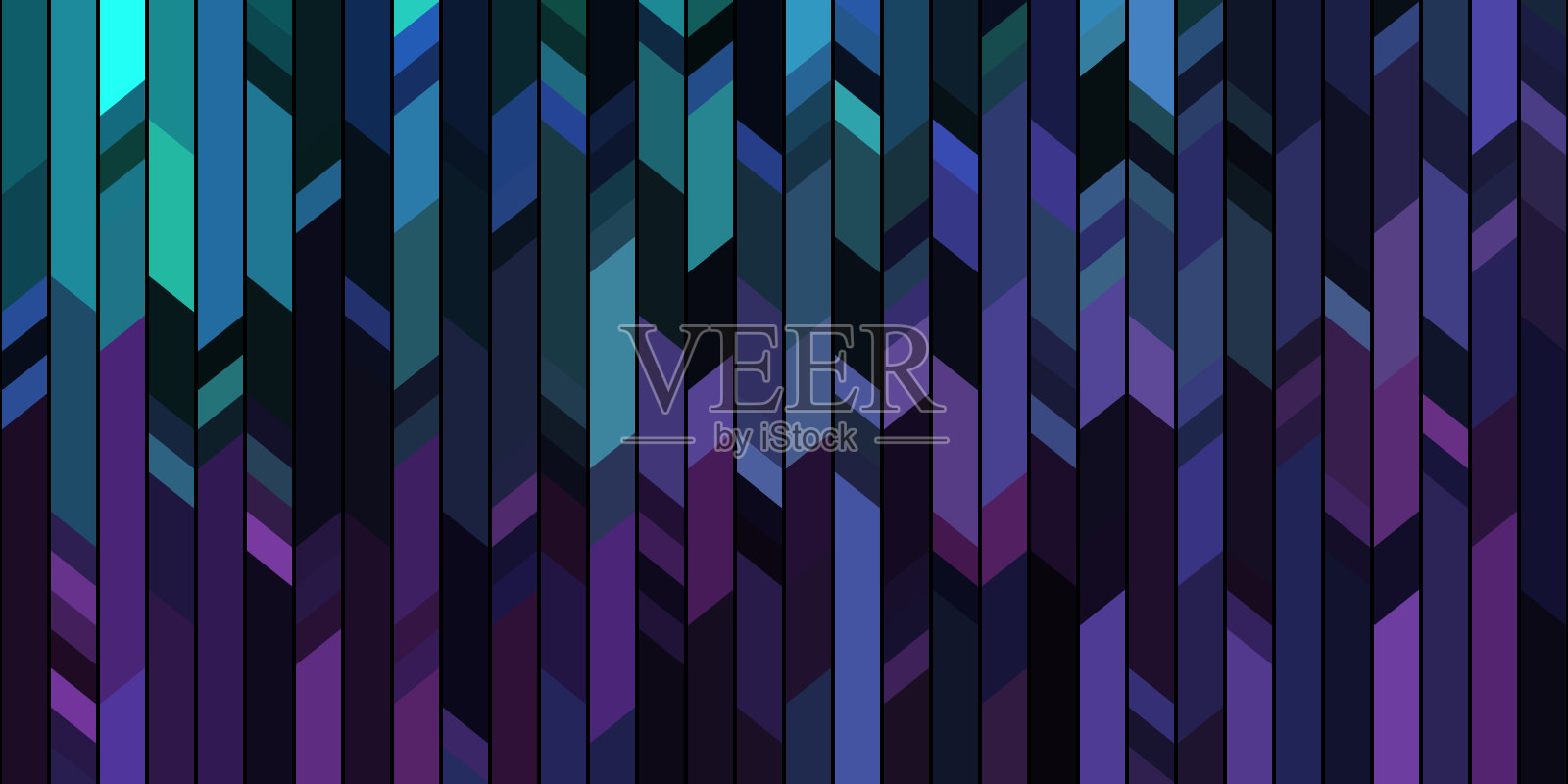 蓝色的充满活力的背景插画图片素材