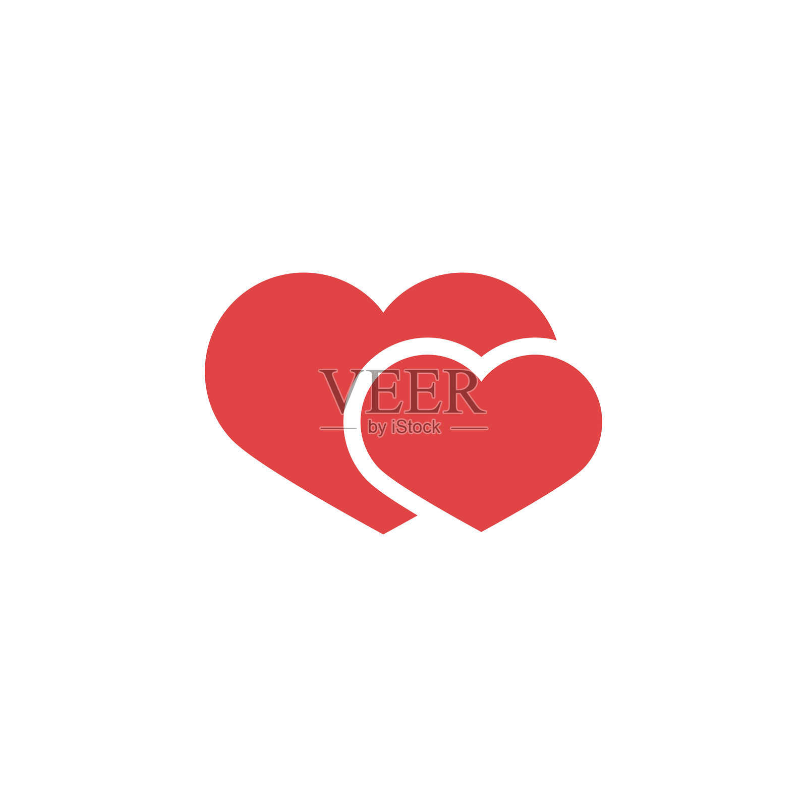 心的图标插画图片素材