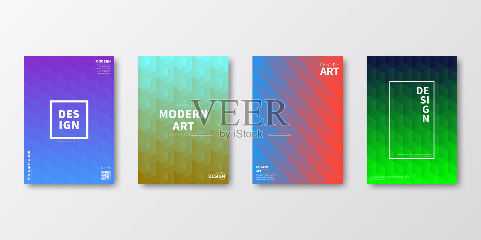 宣传册模板布局，封面设计，商业年度报告，传单，杂志设计模板素材