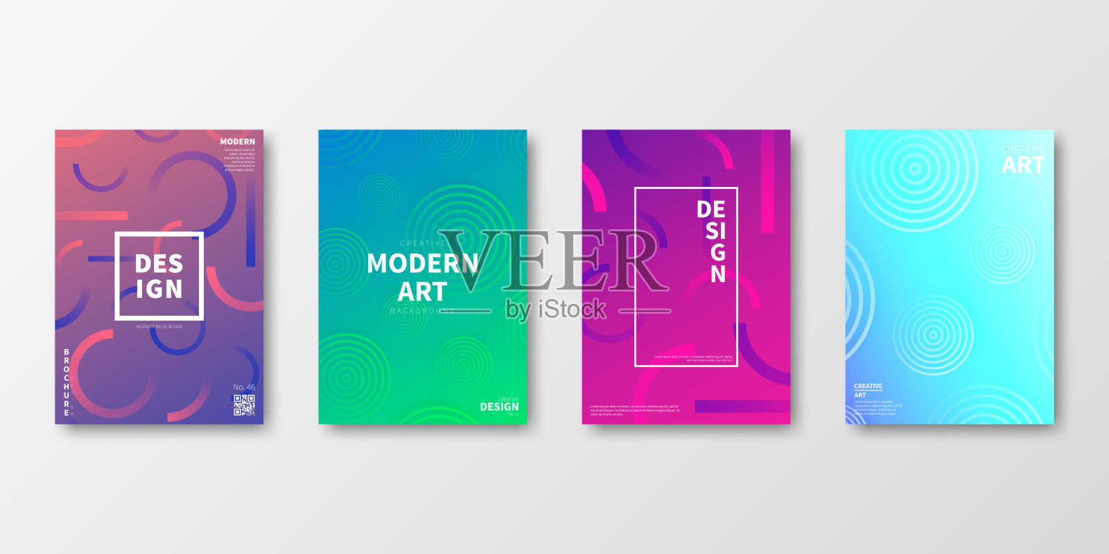 宣传册模板布局，封面设计，商业年度报告，传单，杂志设计模板素材