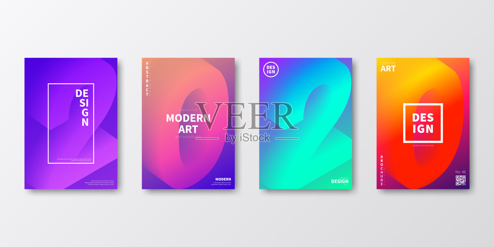 宣传册模板布局，封面设计，商业年度报告，传单，杂志设计模板素材