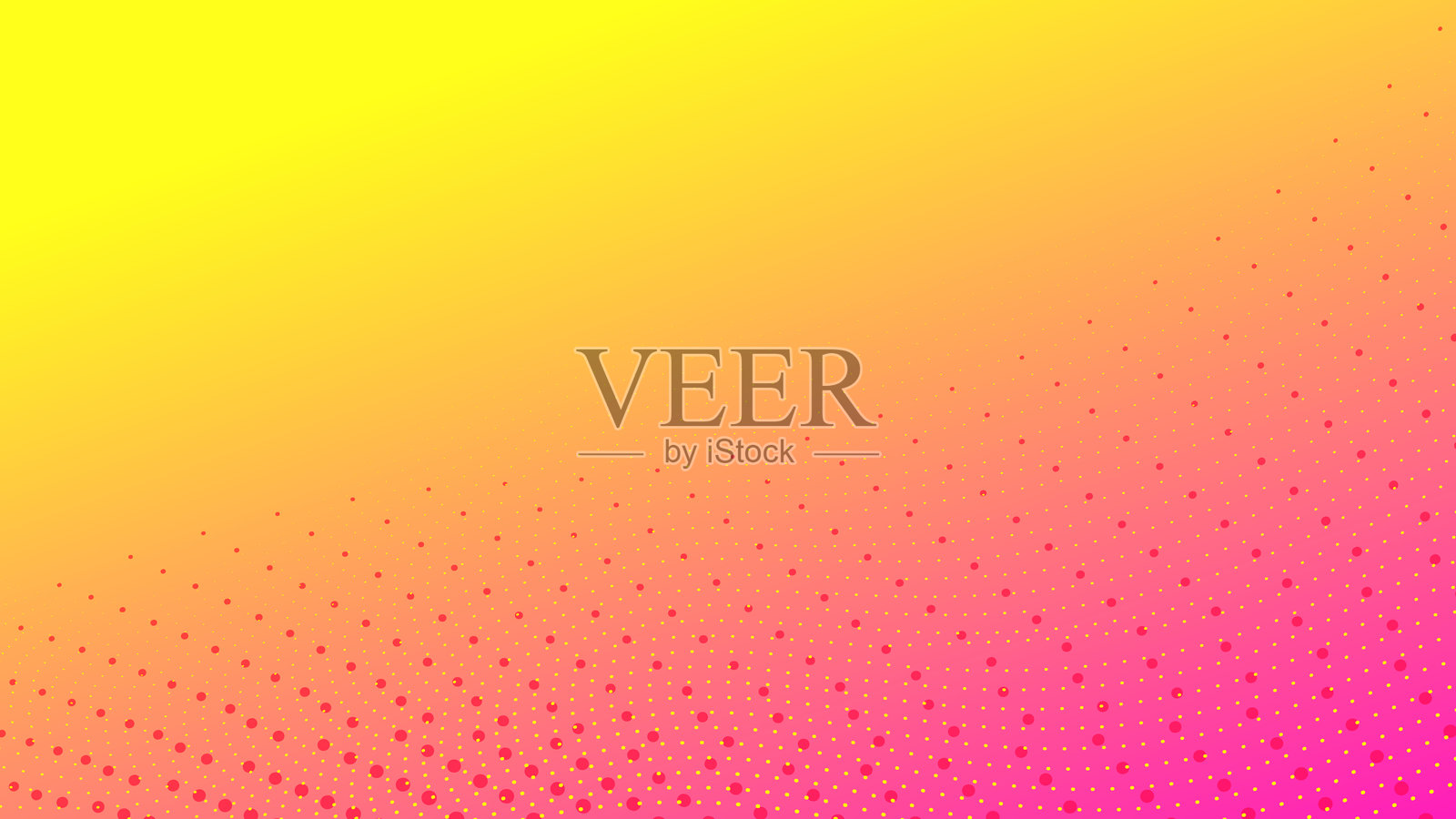 抽象的未来技术插图-点和纳米颗粒的流动。插画图片素材