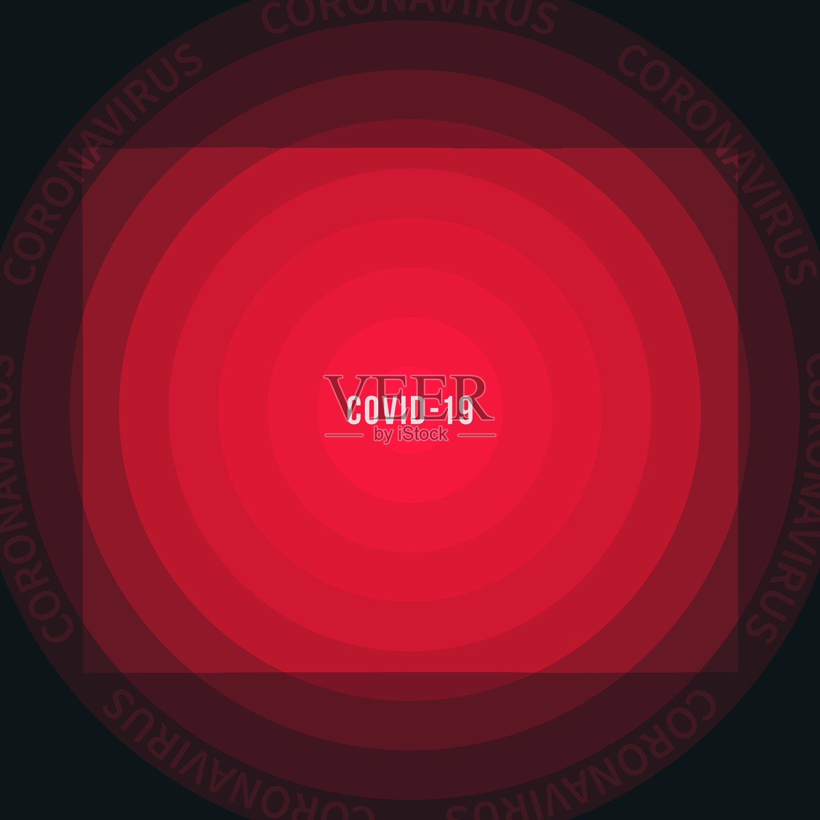 怀俄明州COVID-19传播地图。冠状病毒爆发插画图片素材