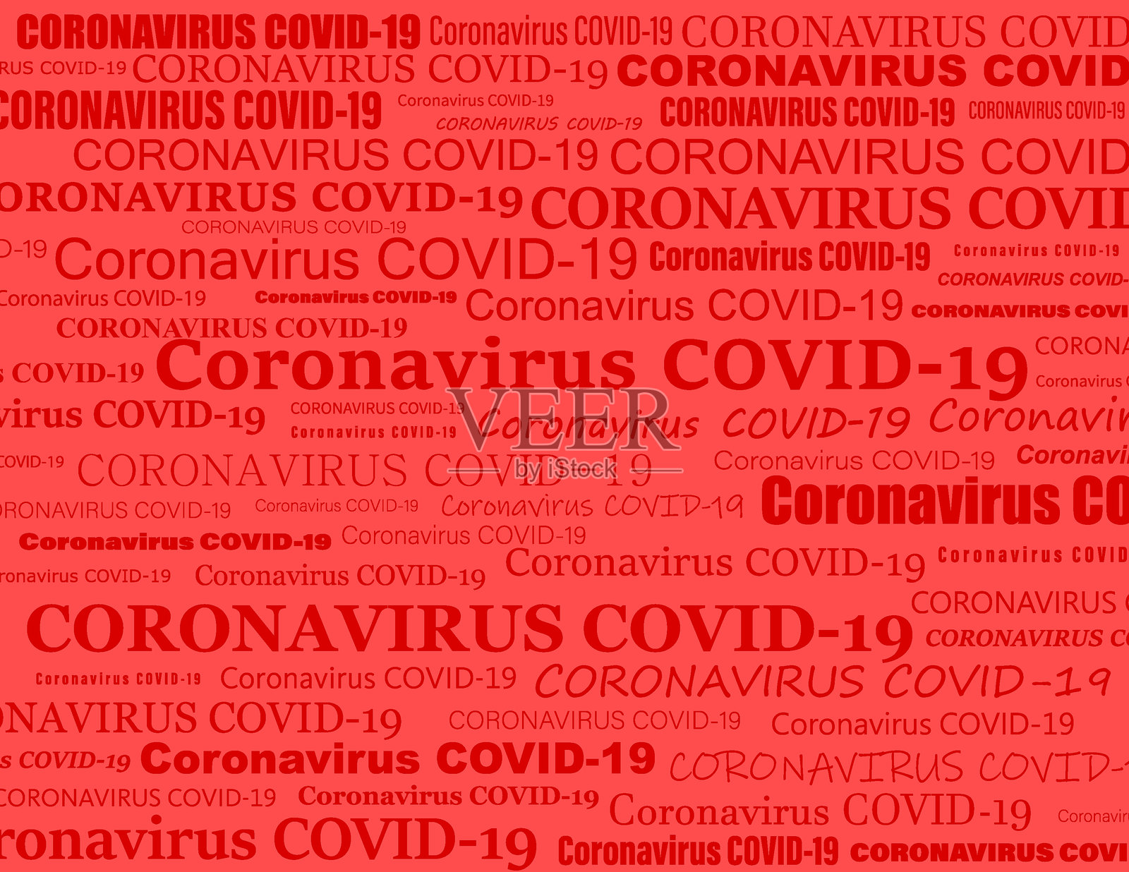 COVID-19信息背景插画图片素材