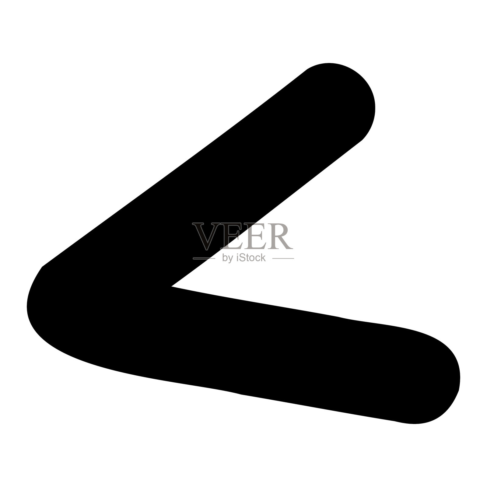 左箭头图标插画图片素材