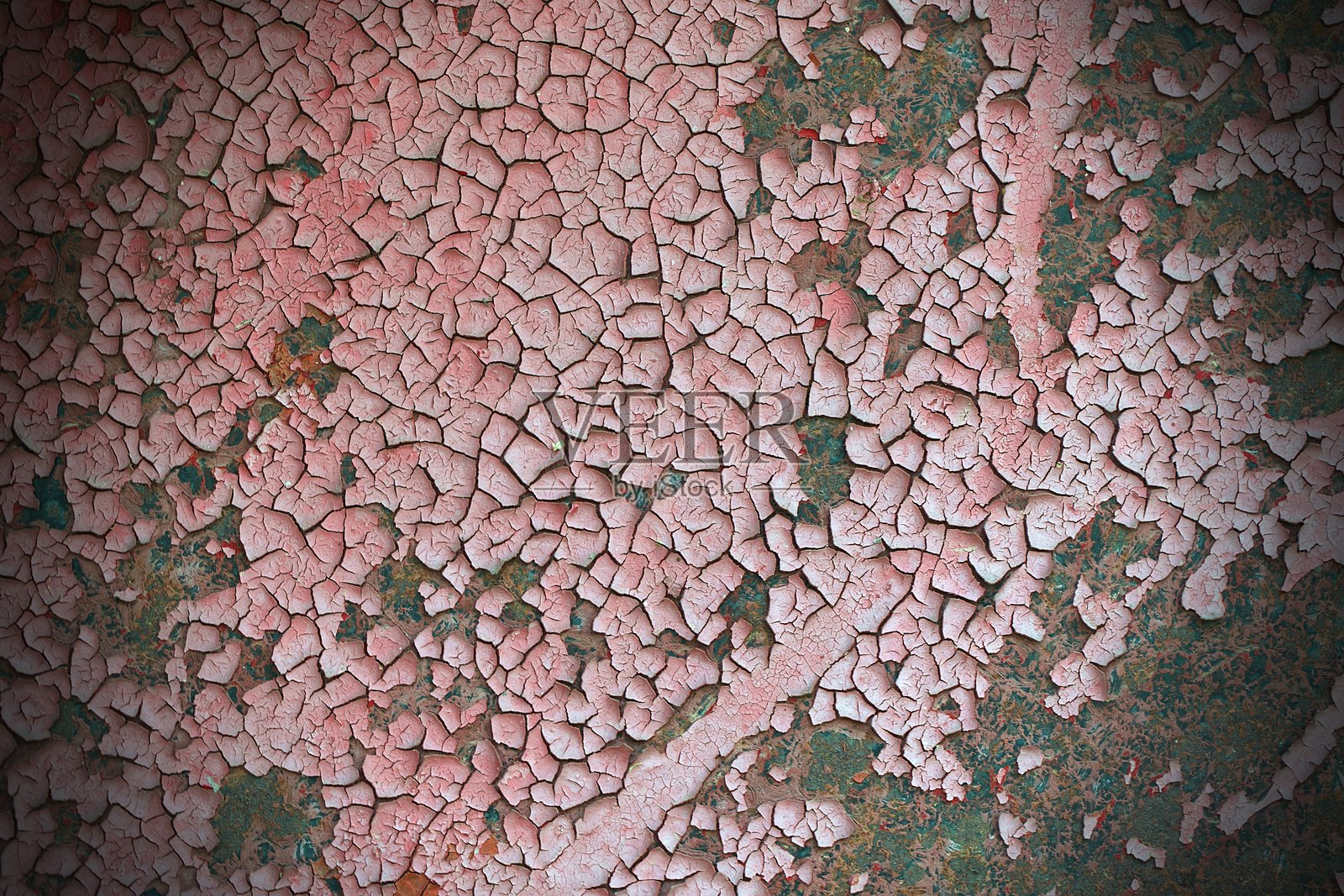 脏裂的红色油漆纹理照片摄影图片