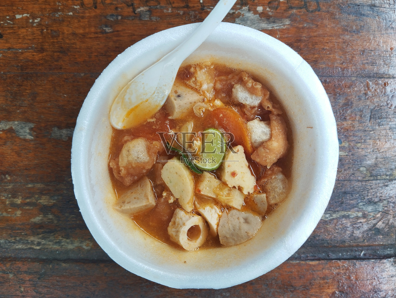 亚洲街头小吃照片摄影图片