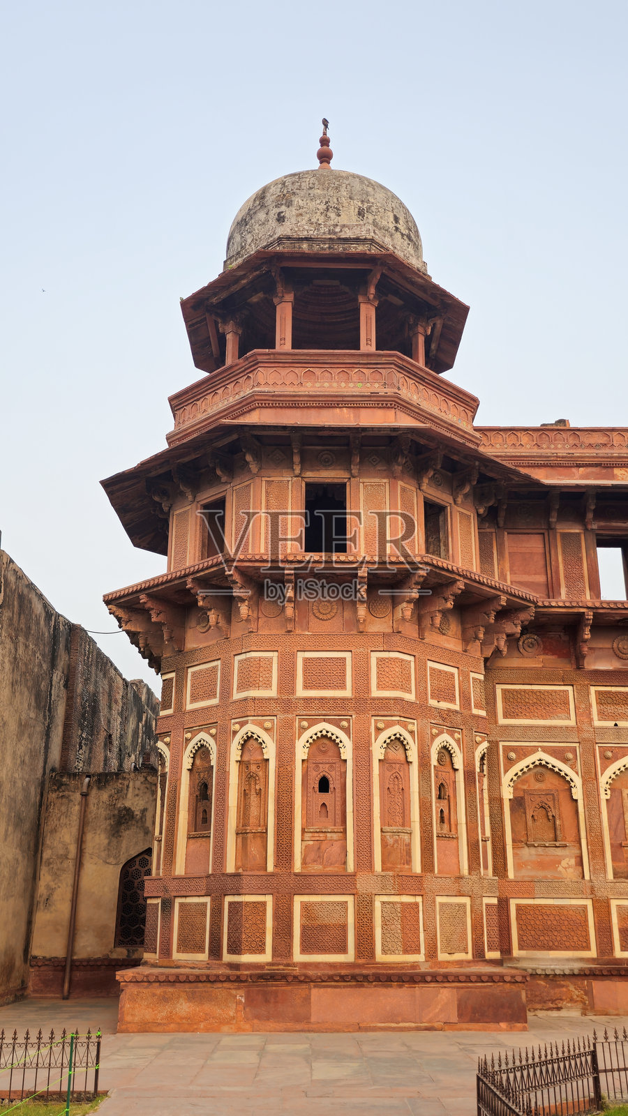 阿格拉堡的景观。阿格拉堡也被称为阿格拉红堡。照片摄影图片