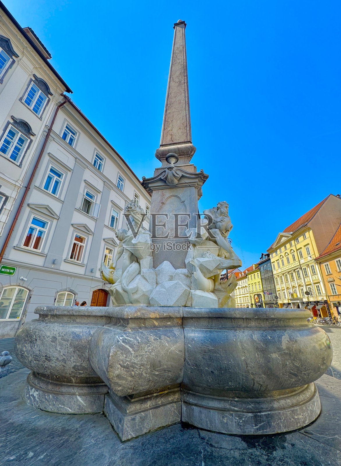 卢布尔雅那，斯洛文尼亚照片摄影图片