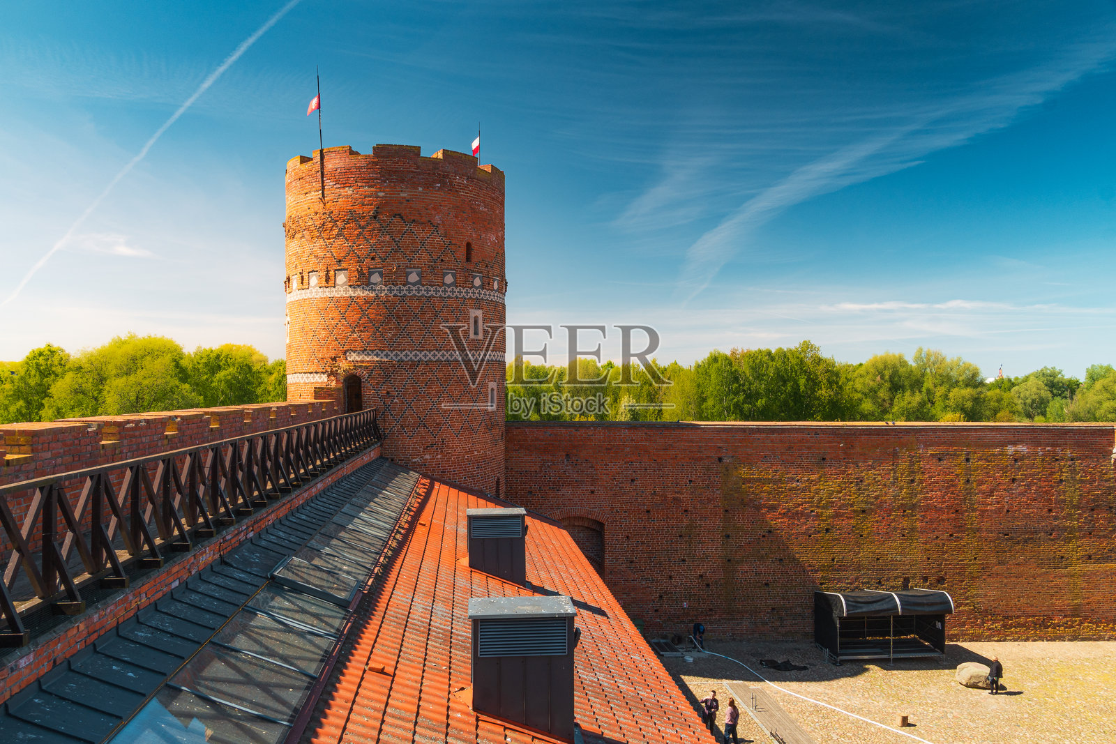 波兰齐赫诺夫的马佐维亚公爵城堡照片摄影图片