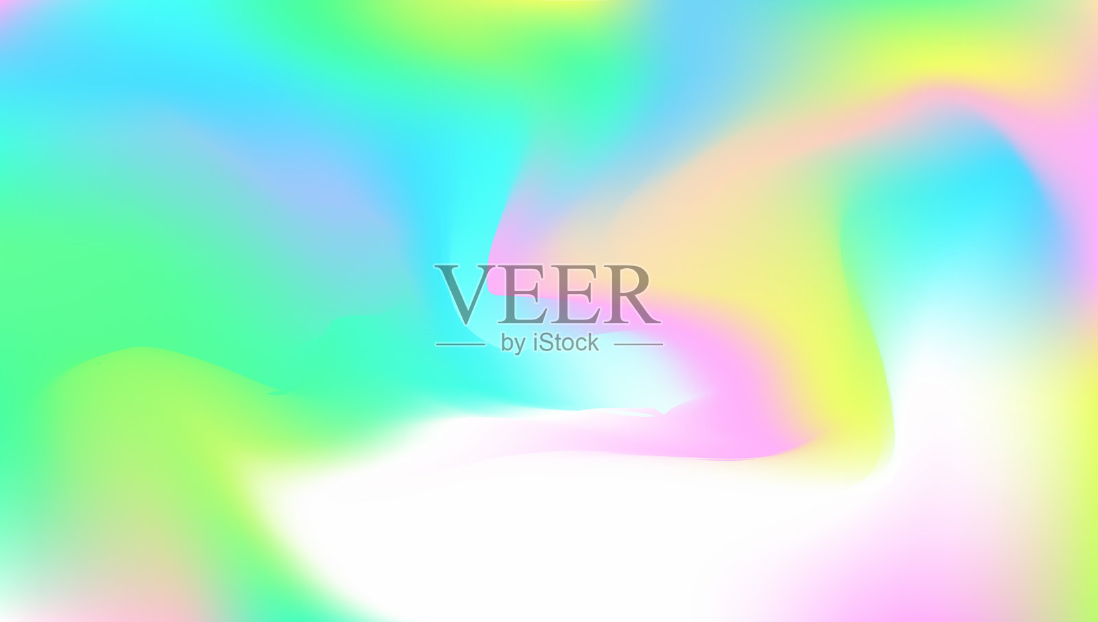 彩虹渐变。全息纹理。扎染复古背景。霓虹网格。柔和的多色背景。明亮的纸张。全息纹理。流行海报。蓝色彩虹渐变。插画图片素材