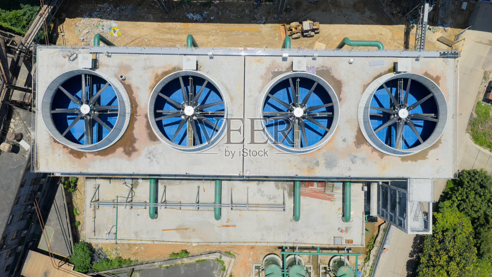 空调冷却风扇照片摄影图片